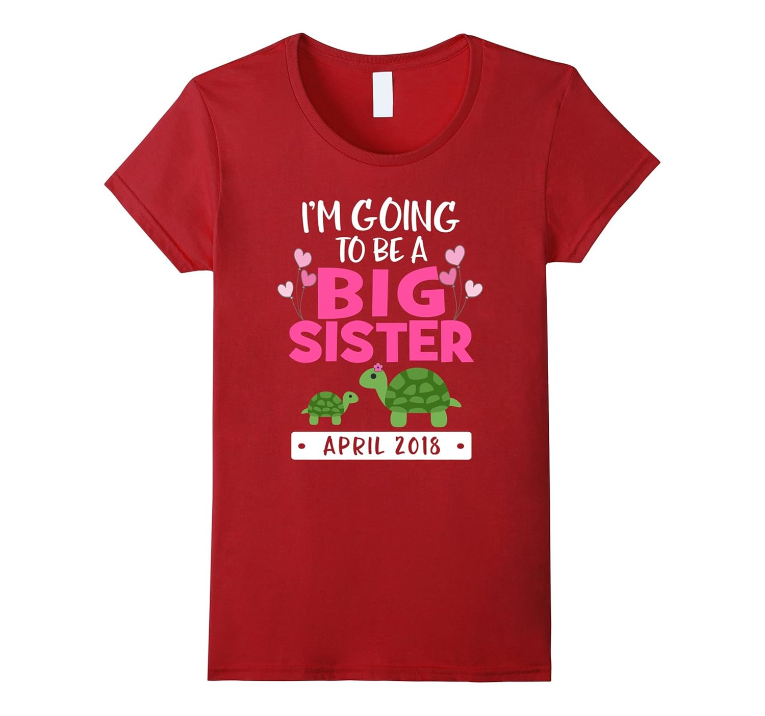 I'm Going to be a Big Sister April 2018 Girls Shirt-ANZ