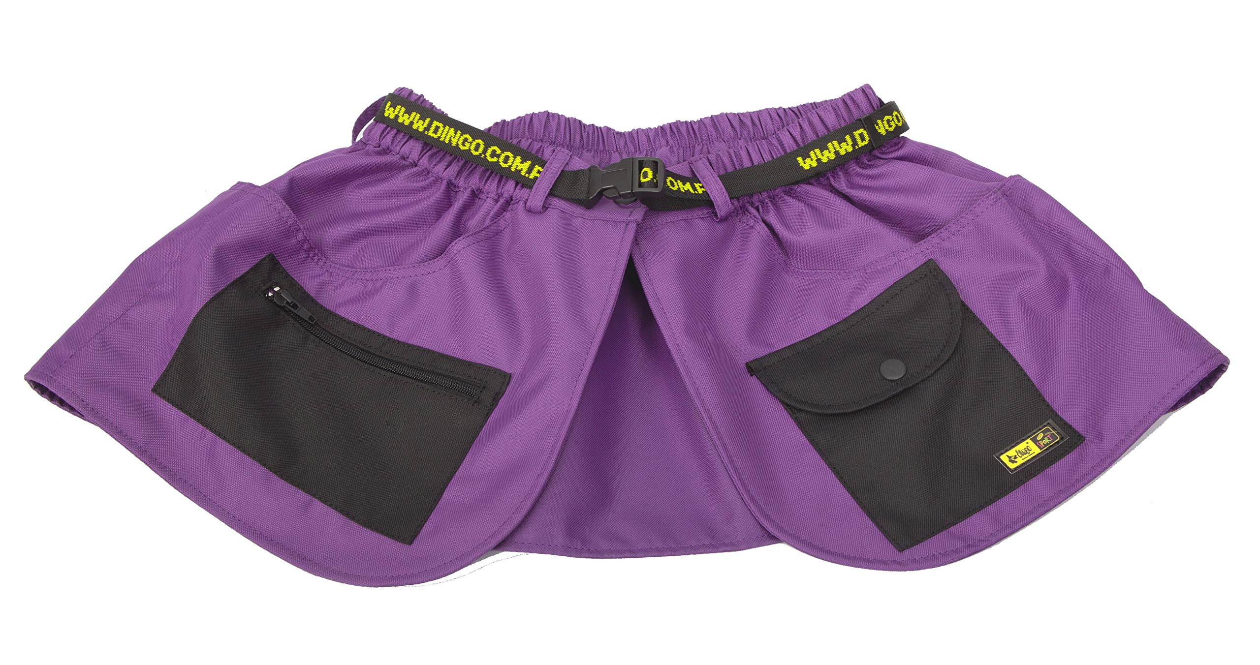 Dingo Dog Training Belt for Trainers Handlers Helpers, Obedience&Agility Training, Handmade in Skirt Type, Many Pockets Functional Size S Violet 16453, S