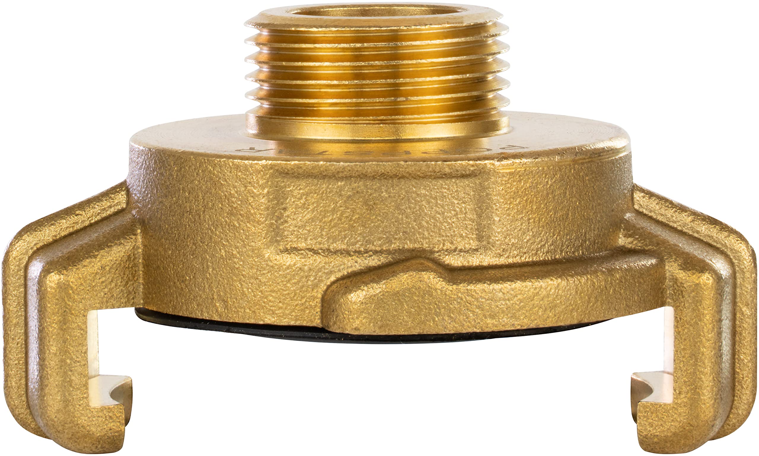 Poppstar Brass Quick Coupling 1/2 inch External Thread (G 1/2" Thread on Claw Connector) — image 1