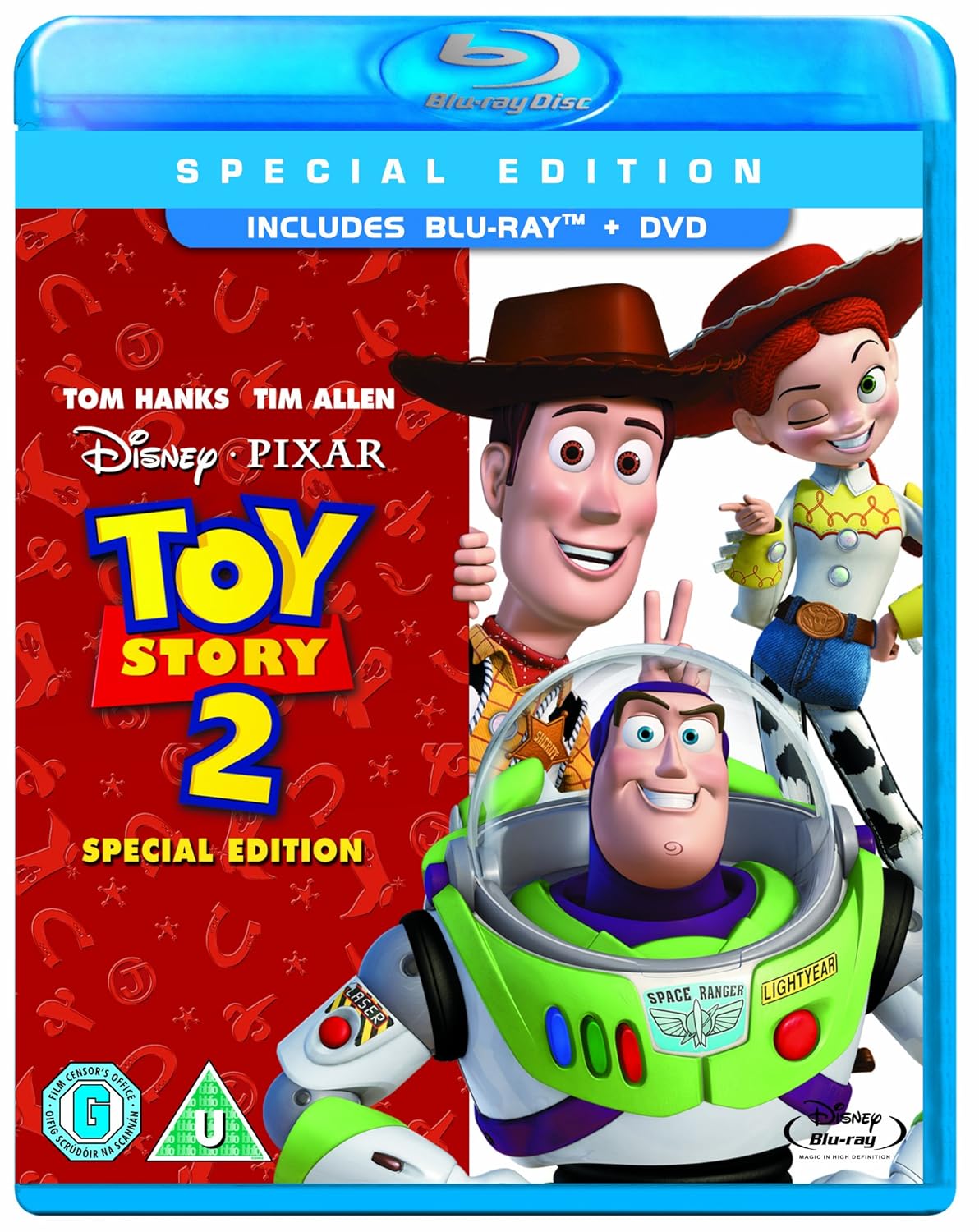 Toy Story 2 (Bluray + DVD 2Disc Set) 8717418247393 eBay