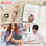 Smarpau Lined Journal A4 Hardcover 320 Pages 100gsm Thick Paper Black Leather view 7