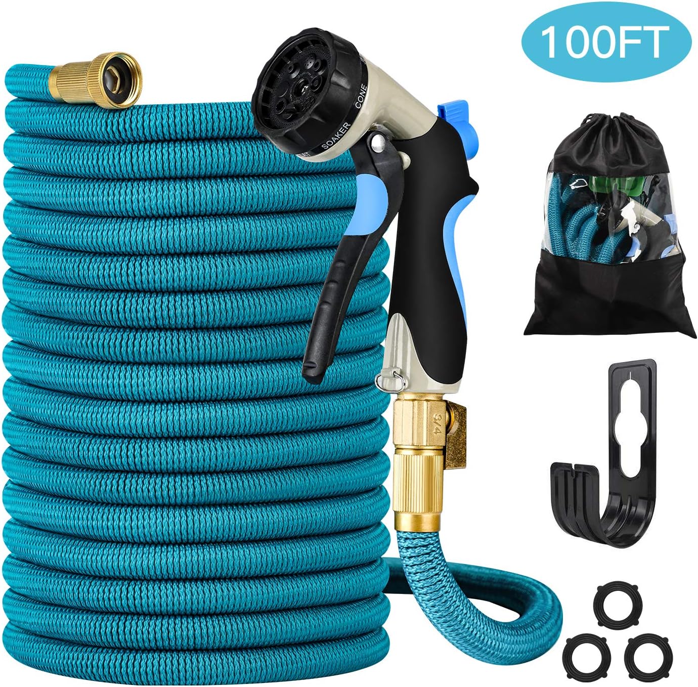Amazon.com : Garden Hose - Heavy-Duty, Flexible, Expandable