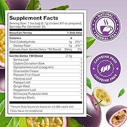 Total Tea SIimming Detox Tea Caffeine Free - 25 Day