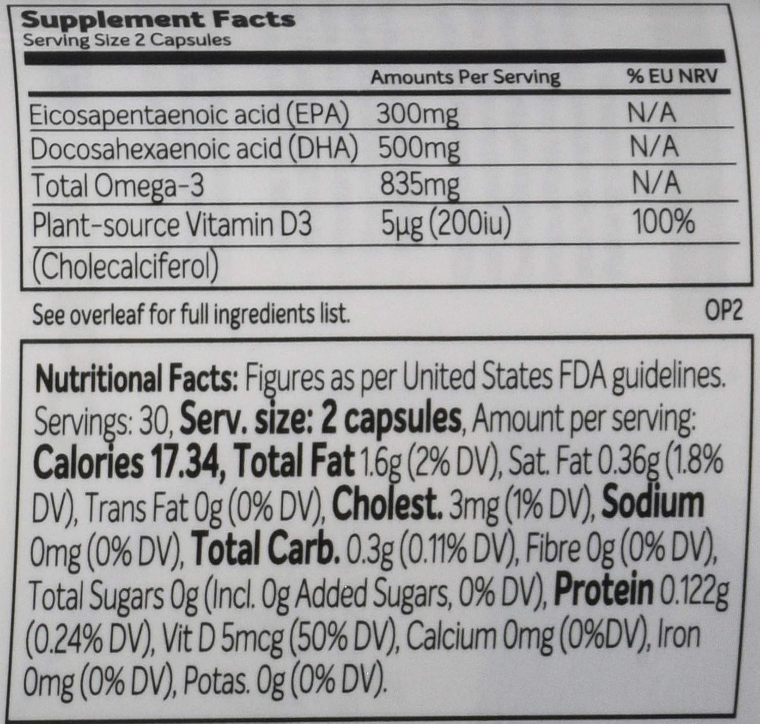 Vegetology, Vegan Omega 3 Capsules High Strength, 800mg of EPA DHA from Algae Oil, with Added Vitamin D3, Supports Heart - Image 5