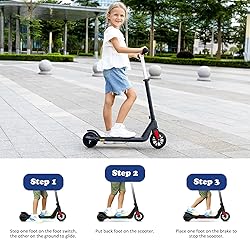 Caroma Electric Scooter for Kids Ages