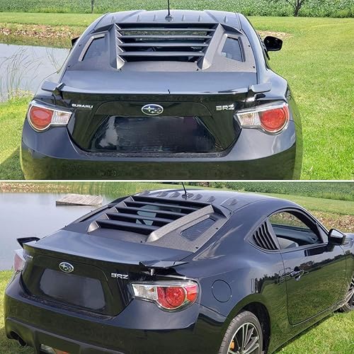 Rear Window Louver Fits for 2013-2020 Subaru BRZ 2013-2016 Scion