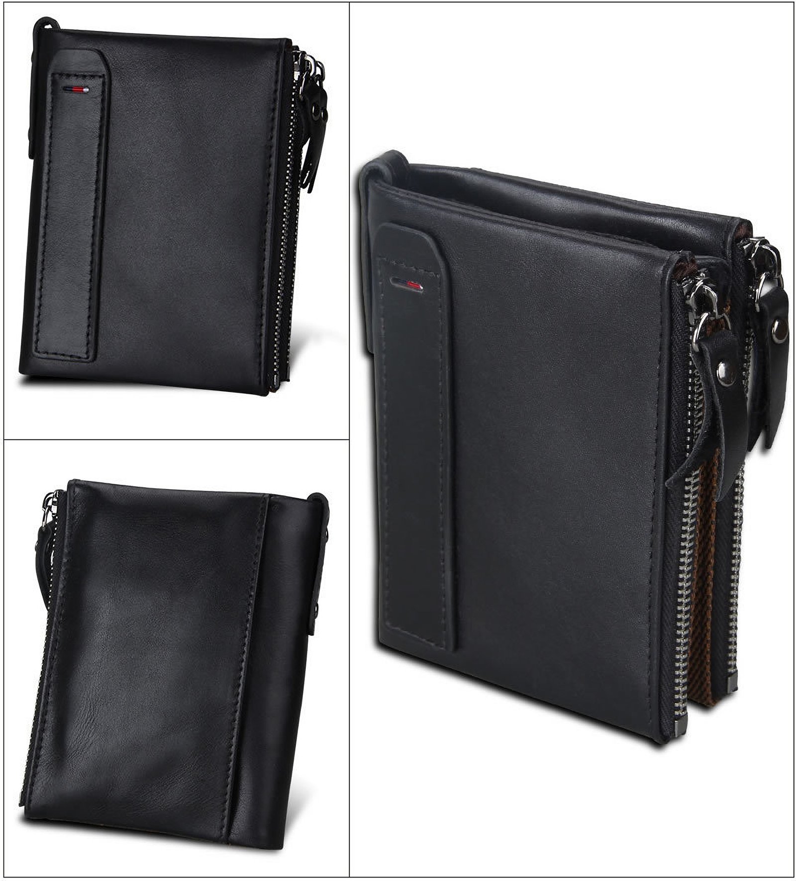 Mens Wallet With Zip Coin Holder The Art of Mike Mignola