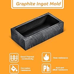 Graphite Mold Silver Ingot Mould Gold Casting Ingot