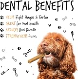 BUGALUGS Himalayan Yak Chews for Dogs 5 Pack Natural Dental Sticks view 3