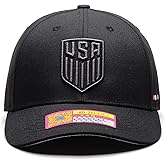Fan Ink Team USA - US Soccer National Team 'Dusk' Adjustable Hat/Cap (Black)