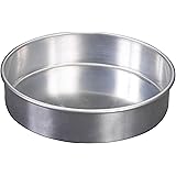 Nordic Ware Natural Aluminum Commercial Round Layer Cake Pan Baking Essentials