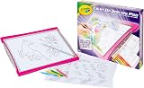 Vivid Imaginations Crayola Light-Up Tracing Pad Pink 3+ Kids Tablet view 3
