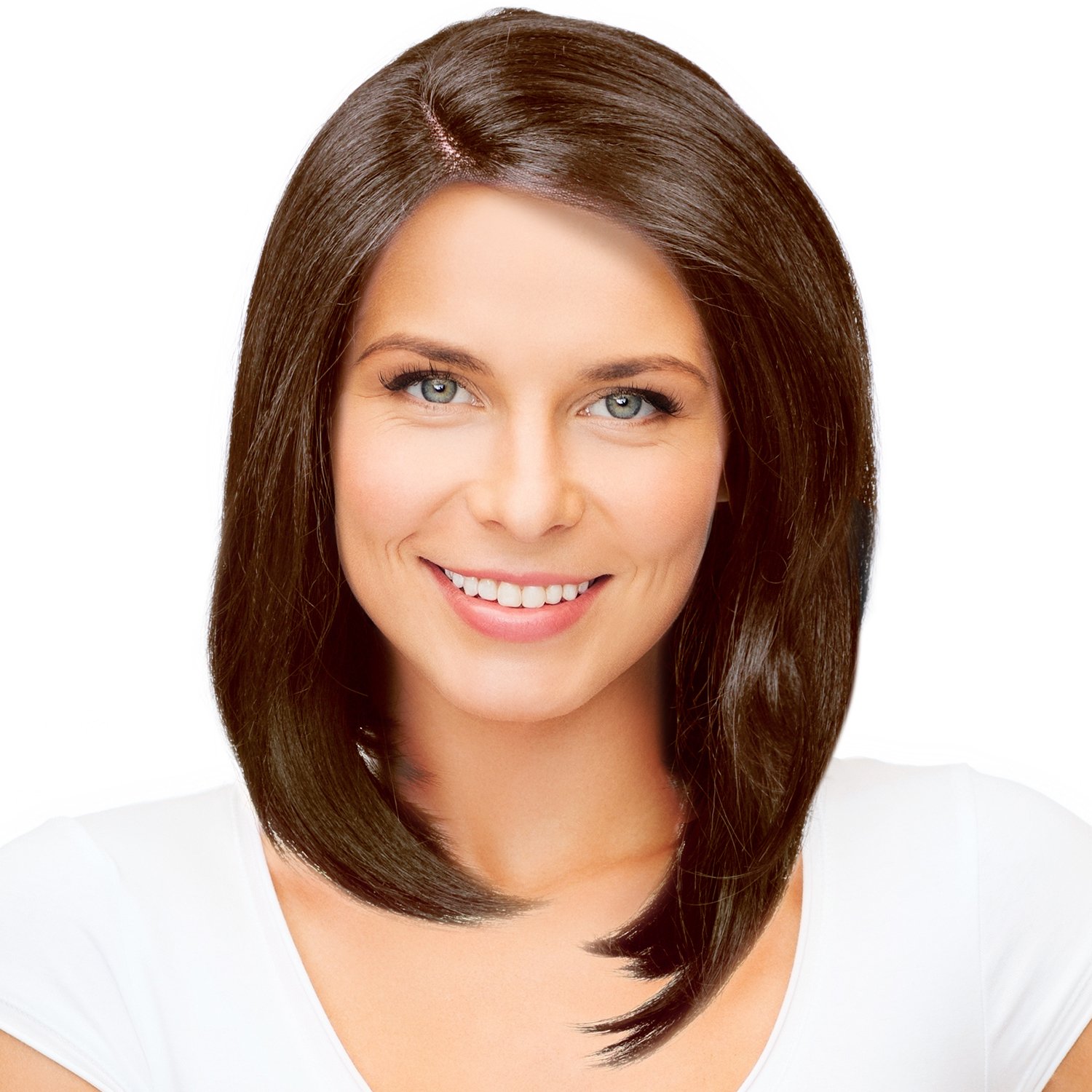Synthetic Lace Front Wigs Short Bob Straight Wig Natural Looking L Part Heat Resistant Daily Party Full Head Hair Women