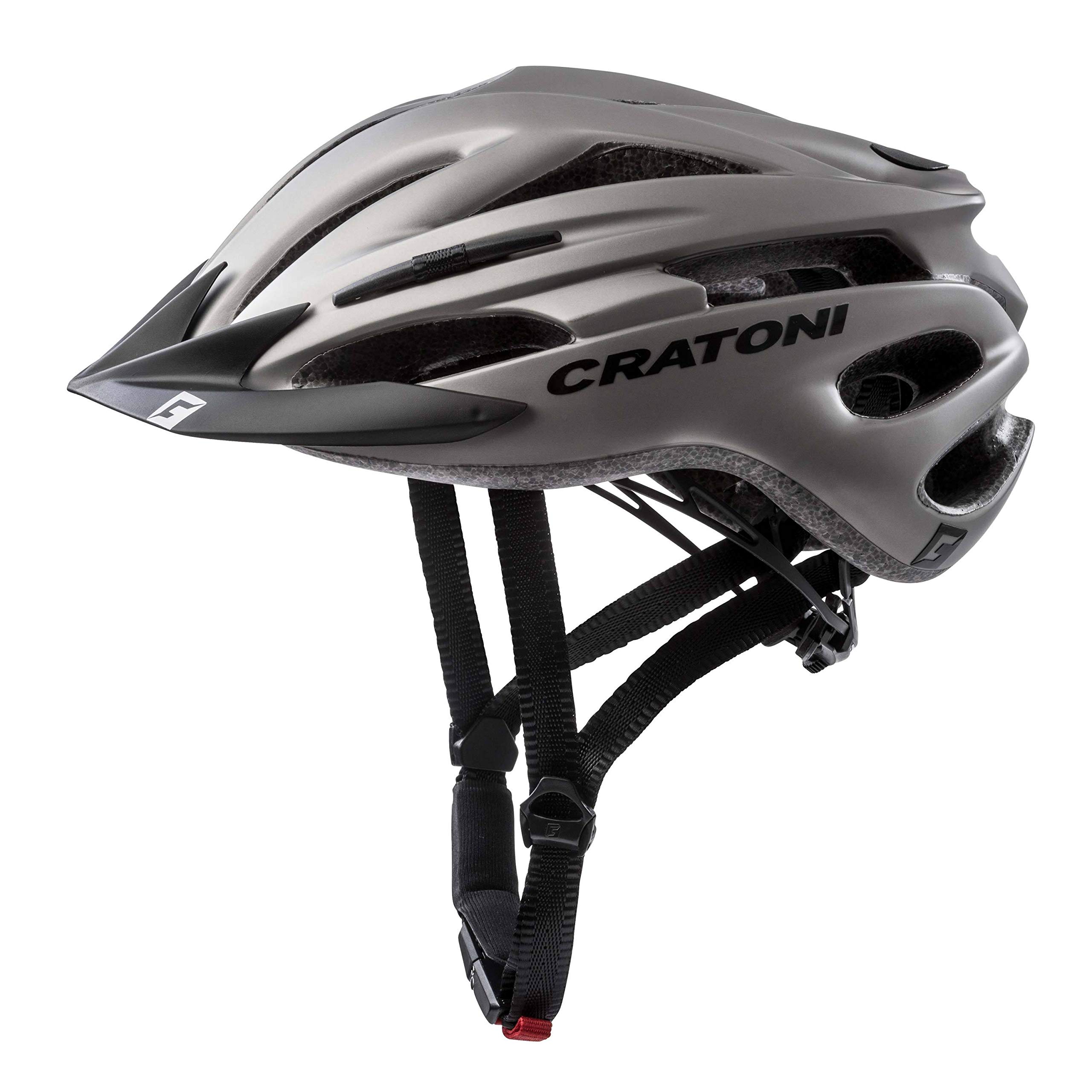 Cratoni Pacer (Mtb) Bicycle helmet. Charcoal L-XL (58-62 cm)