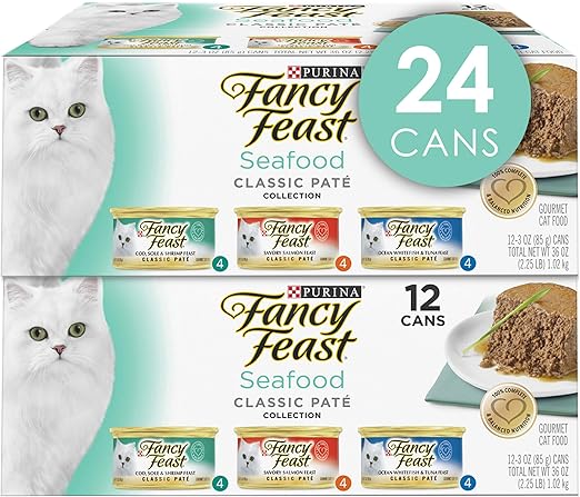 fancy feast seafood medley