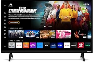 VIZIO 40-inch Full HD 1080p Smart TV with DTS Virtual: X, Alexa Compatibility, Chromecast Built-in, Bluetooth Headphone Capab