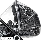 For Your Little One Universal Rain Cover Pushchair Carrycot 2 in 1 Prams view 5