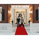 EZLucky Red Carpet Runner for Party, 2.6X15 ft, 130
