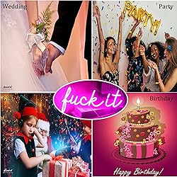 LED "Fuck It" Neon Sign USB Powered Neon Lights for