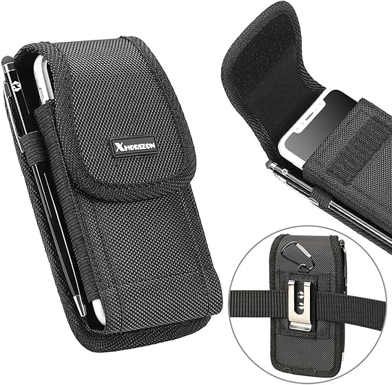 xhorizon SR Heavy Duty Rugged Holster Nylon Carrying Cell