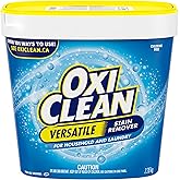 OxiClean All-Purpose Stain Remover Powder for Household, Laundry, Carpet, and Upholstery - Colour Safe, Chlorine Bleach Free,