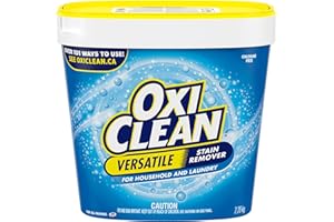 OxiClean All-Purpose Stain Remover Powder for Household, Laundry, Carpet, and Upholstery - Colour Safe, Chlorine Bleach Free,