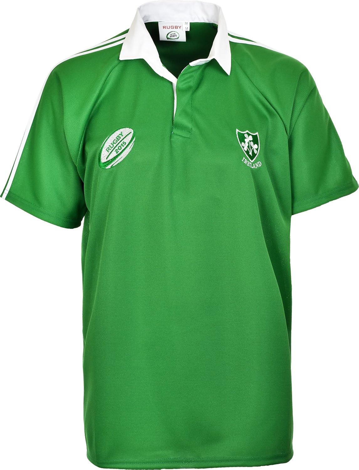 Activewear Ireland Irish Retro Rugby World Cup 2015 Fan Shirts Size S