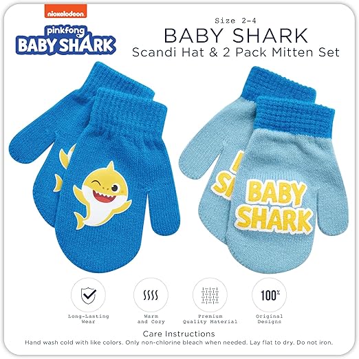 baby shark winter hat