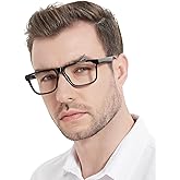 MARE AZZURO Retro Big Reading Glasses Men Lightweight Readers 1.0 1.25 1.5 1.75 2.0 2.25 2.5 2.75 3.0 3.5 4.0 5.0 6.0