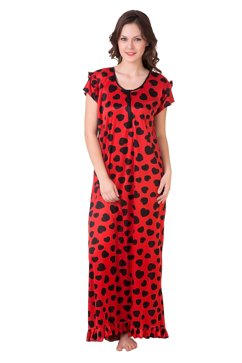 masha women's satin nighty