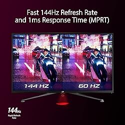 ASUS 43" 4K 144Hz 1ms Gaming Monitor - ROG
