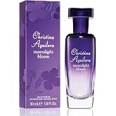 Christina Aguilera Moonlight Bloom Eau de Parfum for Women, 1.0 fl oz | Women's floral amber eau de parfum. Perfume with notes of pearl plum, jasmine, and dark ambrette seed.