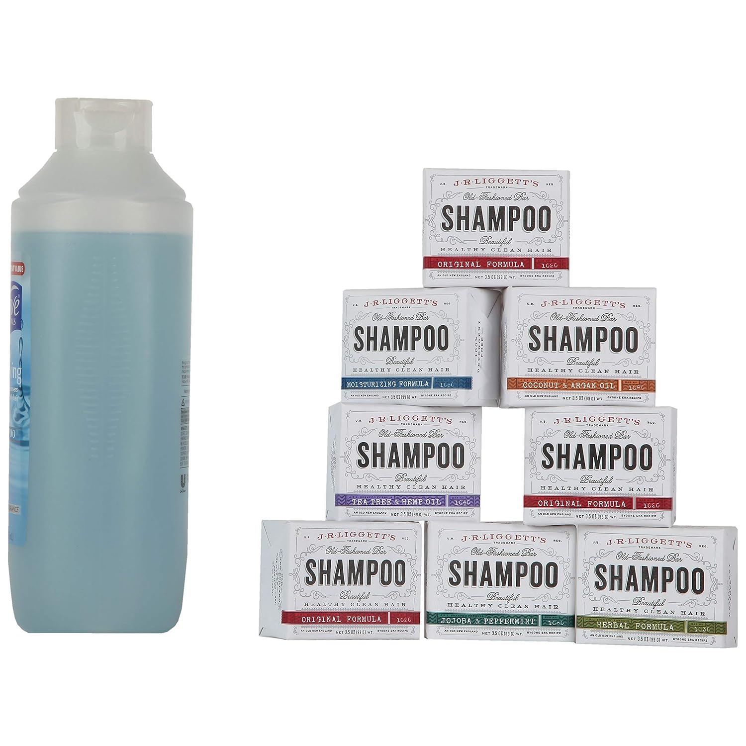 J·R·LIGGETT'S All-Natural Shampoo Bar, Moisturizing Formula - Supports Strong and Healthy Hair - Nourish Follicles with Antioxidants and Vitamins - Detergent and Sulfate-Free, One 3.5 Ounce Bar : Beauty Products : Beauty