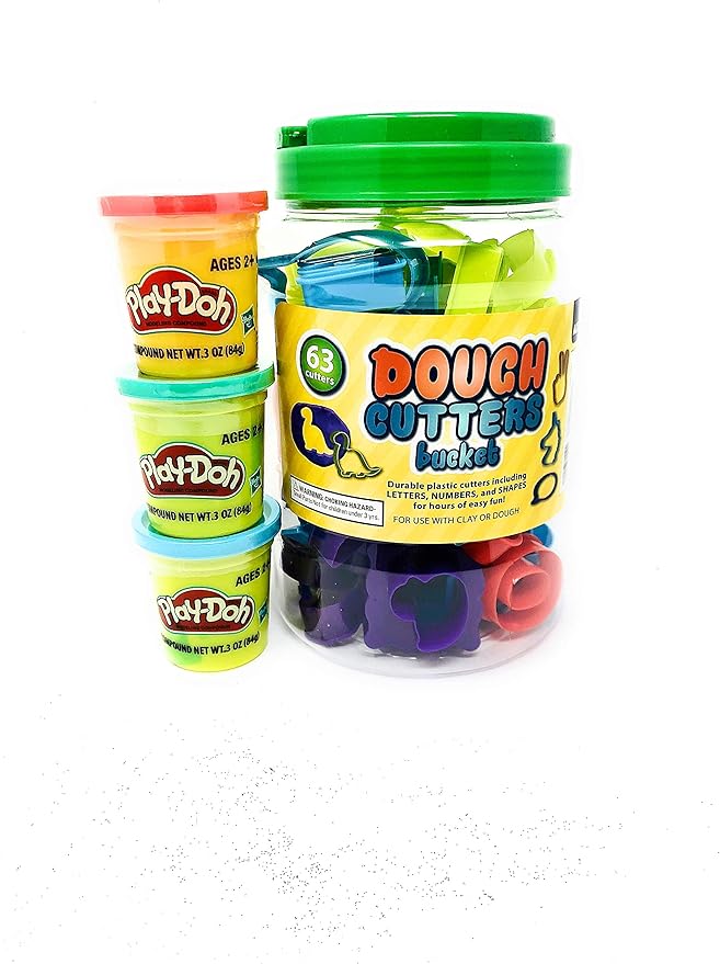 play doh shapes and cutters