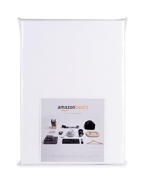 AmazonBasics - Protector de colchón de moletón impermeable ...