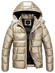 CREATMO US Mens Bubble Jacket Puffy for Men Winter
