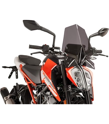 Amazon.com: Puig Naked New Generation Screen KTM 125/390 Duke 17