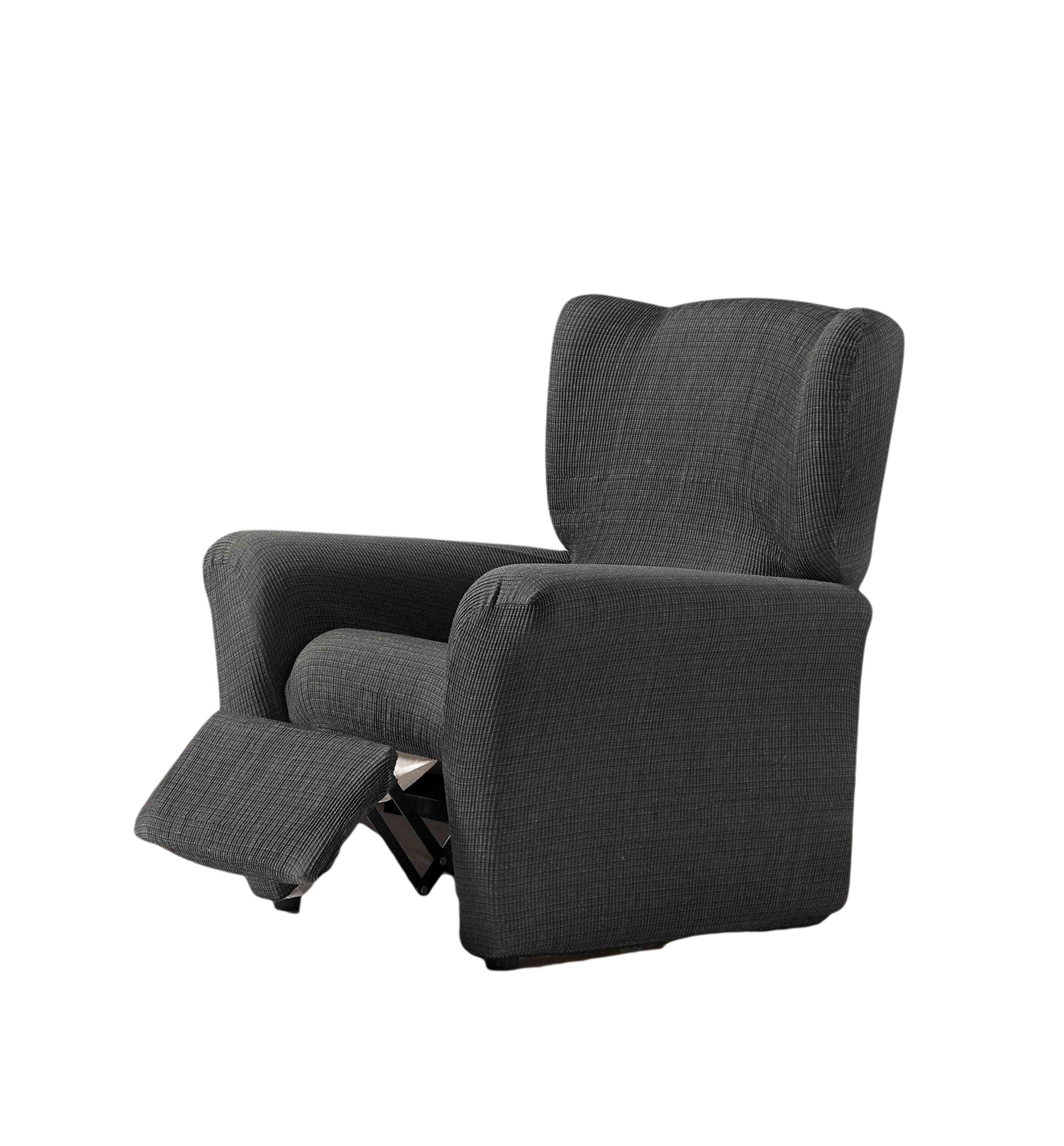 Zebra 32666 Vega Elastic Cover Wing Chair, Grey