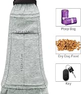 PETLOFT Puppy Sling Dog Sling Cat Sling Adjustable Carrier up to 4.99kg Light view 6