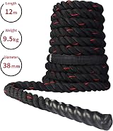 PROIRON Battle Rope 12M 38mm Heavy Duty Fitness Rope 12m Undulation view 5