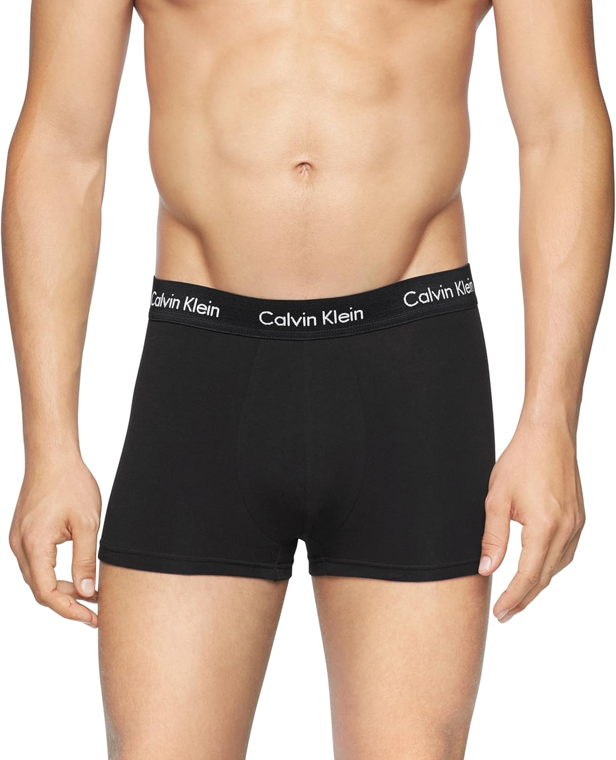 Calvin Klein Underwear Men's Cotton Stretch Low Rise Trunk 3-Pack NU2664 at  Men’s Clothing store