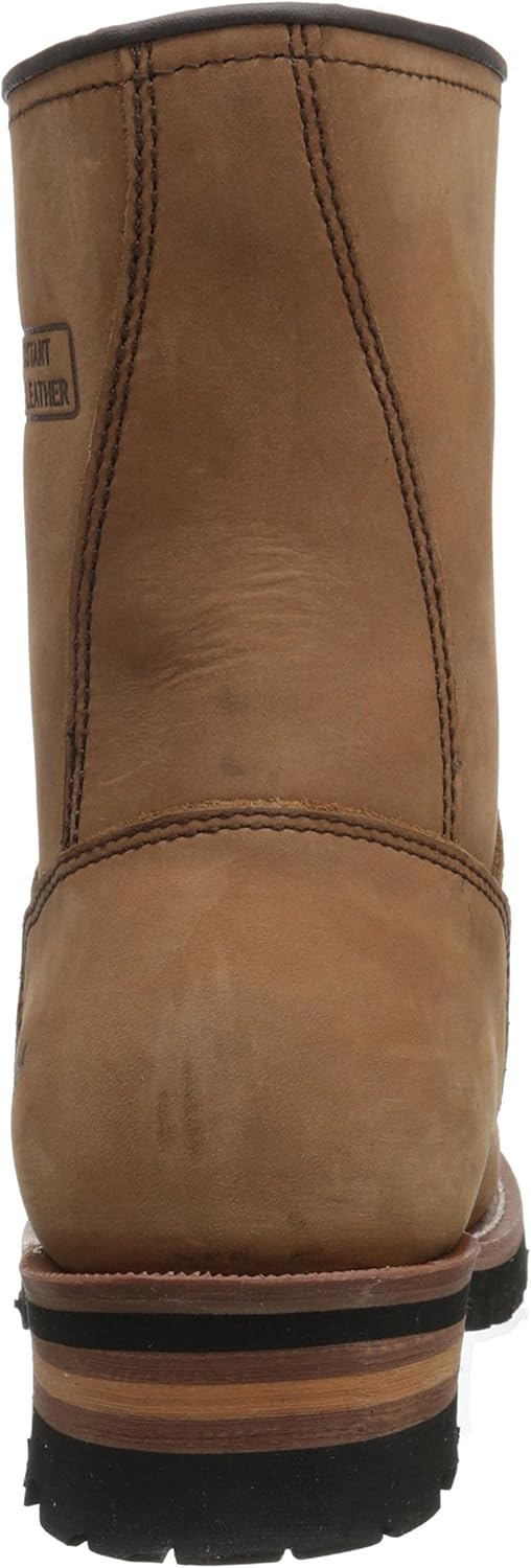 Ad Tec Women's 9" Logger Brown-W Boot: Shoes
