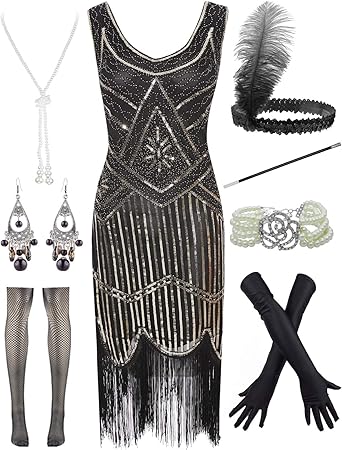 amazon plus size great gatsby dresses