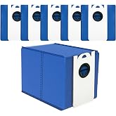 6 Pack 6L Dustin Vacuum Bags for bObsweep Dustin and Orb-i Robot Vacuums | Replacement Spare dust Part, 6L Capacity, 6-Pack High Advanced Filtration Bags, Easy to Replace (Blue)