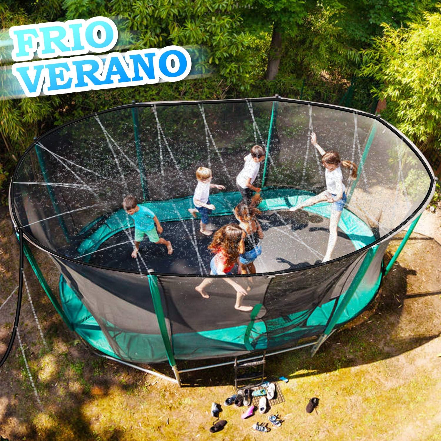 12M Water Play Sprinklers Pipe para niños Diversión al Aire Libre