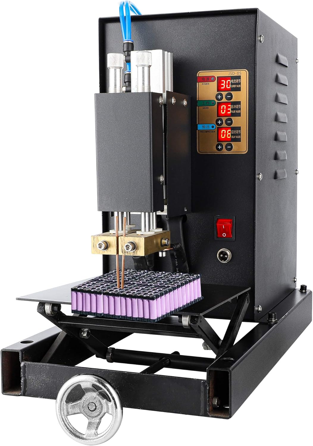 Hanchen Spot Welder 10KW 18650 Lithium Battery Pneumatic Pulse Spot