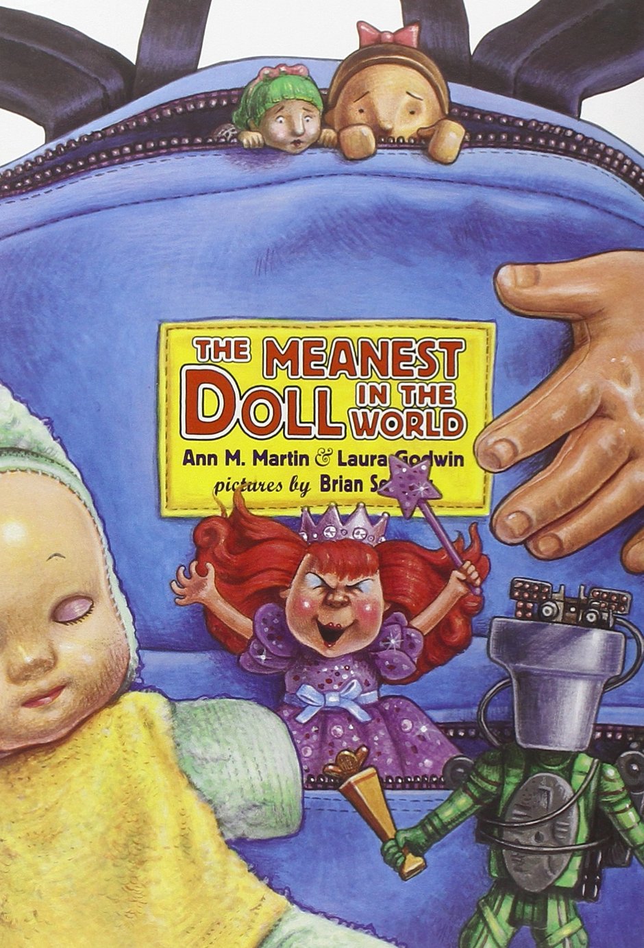 Amazon Com The Meanest Doll In The World The Doll People 2 9780786852970 Ann M Martin Laura Godwin Brian Selznick Books