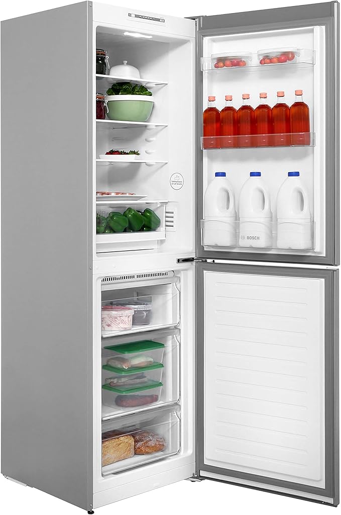 Bosch Serie 2 KGN34NL3AG 50/50 Frost Free Fridge Freezer Stainless