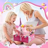 EUCOCO Unicorn Gifts Set for Girls Age 3-8 Plush Toys Accessories view 7