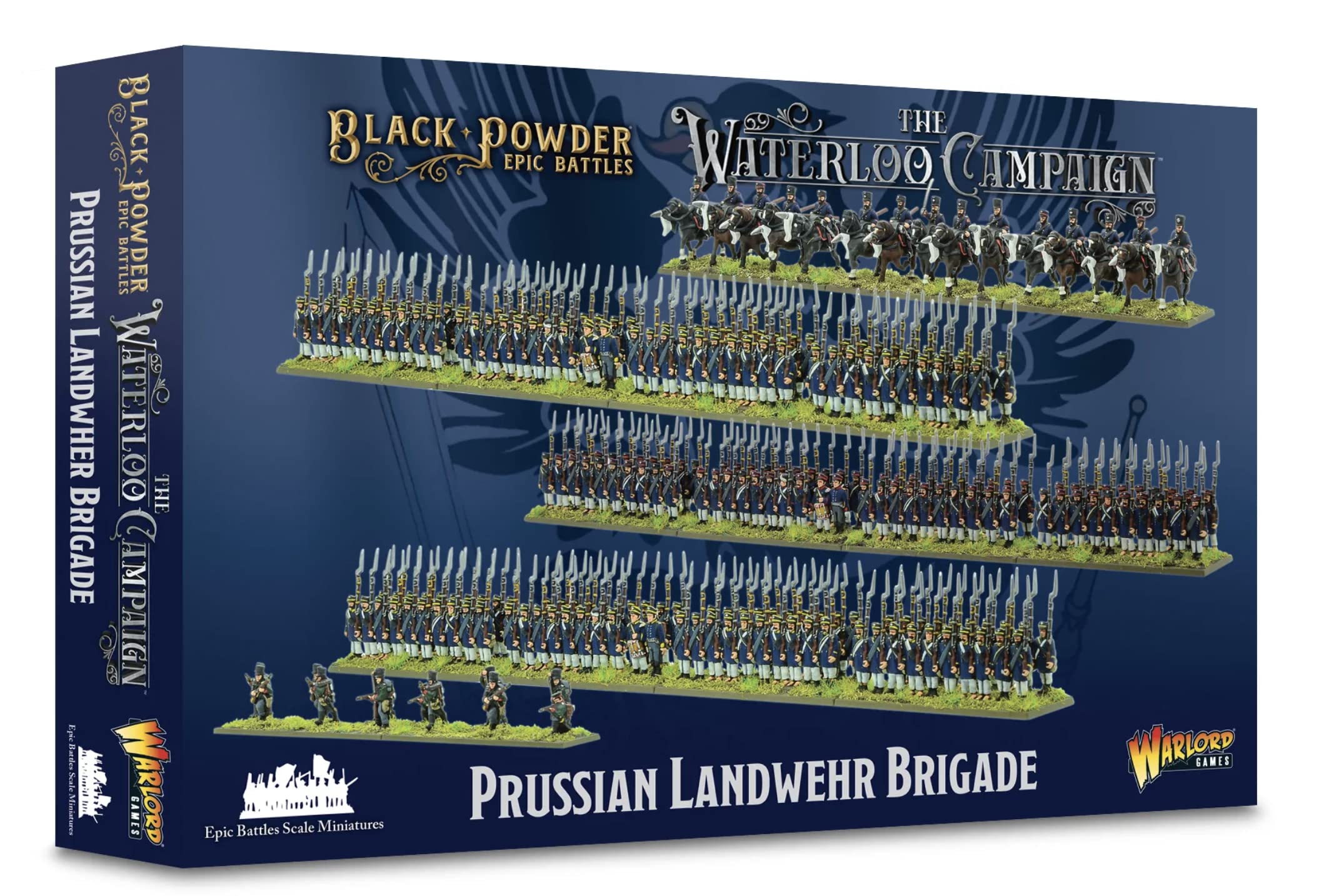 Warlord Games, Black Powder Epic Battles - Waterloo: Prussian Landwehr Brigade